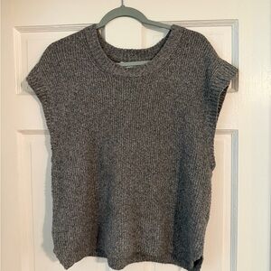 Gray Women's Crew Neck Sweater
